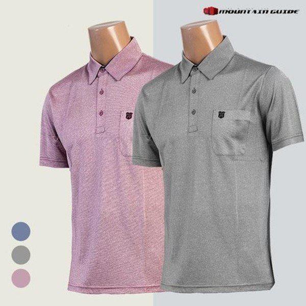 夏 登山服 団体服 男性 ゴルフ 無地 半袖 ポロシャツ JPM T212 05 1_P365441454