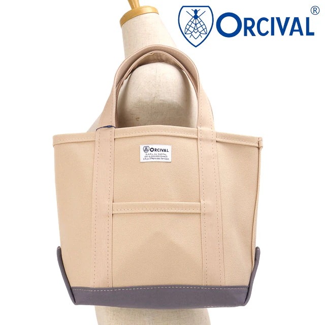 トートバッグ スモール [OR-H0285-KWC] メンズ・レディース ユニセックス 鞄 日本製 小サイズ 帆布 PINK/MEDIUM-GREY 正規取扱店