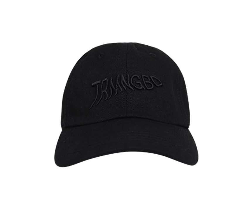 【TREEMINGBIRD】 TRMNGBD BALL CAP : BLACK