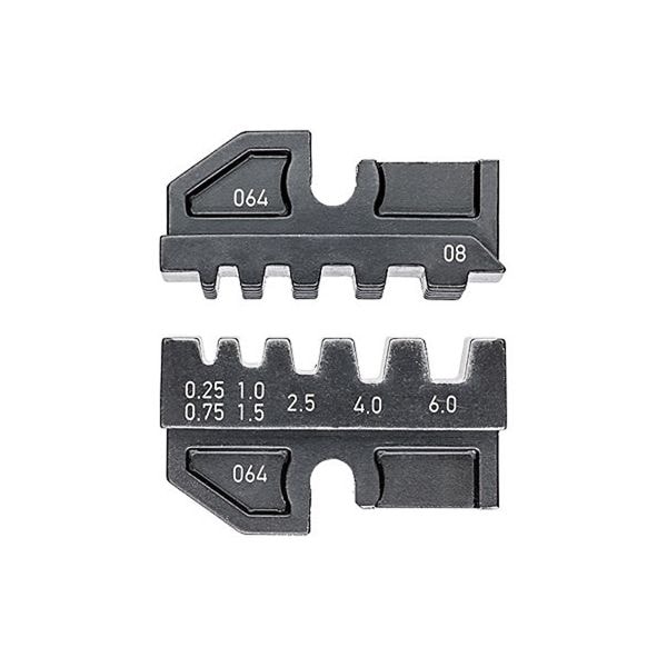 KNIPEX クニペックス 圧着ダイス （9743-200用） 圧着能力0.25-6.0mm 9749-08