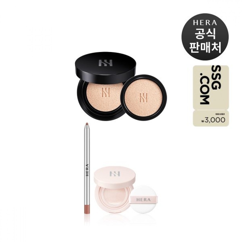 ヘラ ブラッククッションファンデーションデュオ SPF34/PA++ (本品15g+リフィル15g)