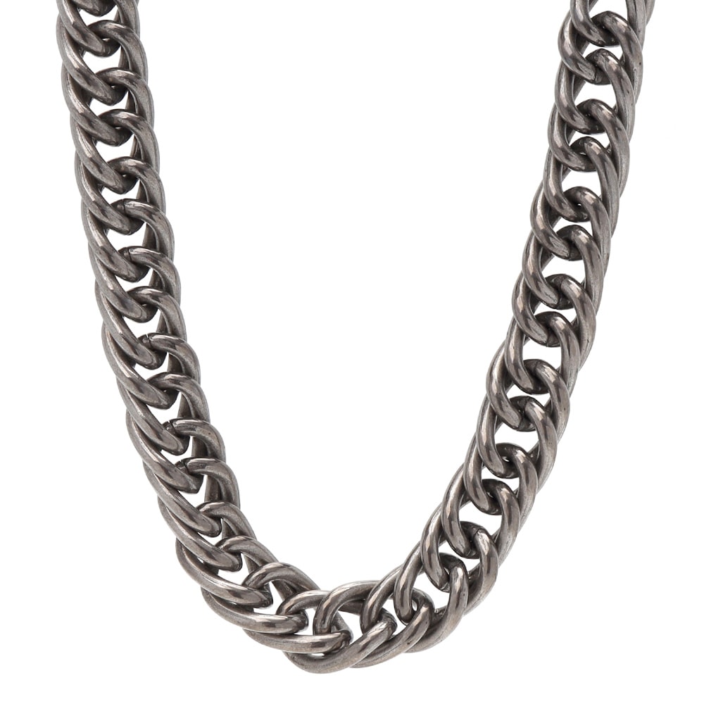 純チタン ダブル喜平チェーンネックレス [tc010]