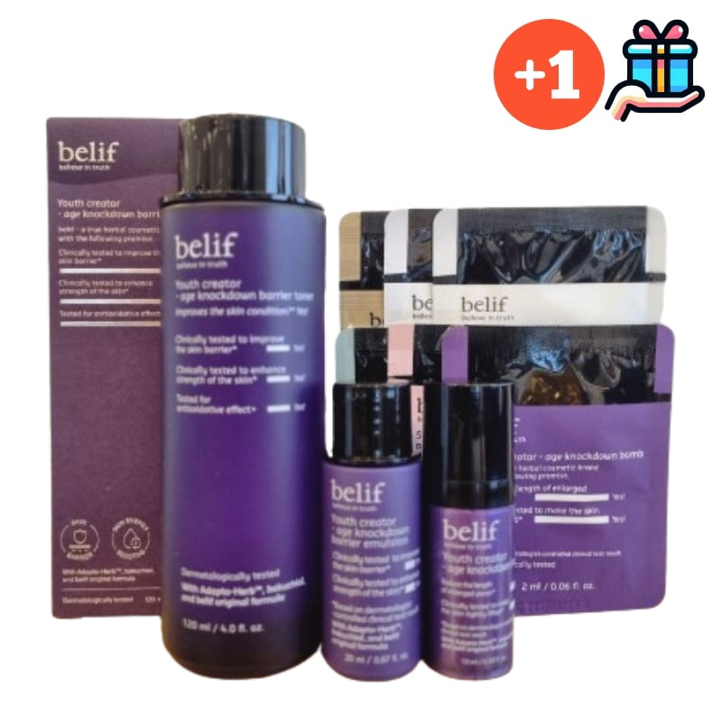 [メガ割 スキンケア] NEW ユースクリエイター エージ ノックダウン スキン 120ML + 追加贈呈品 基礎化粧品 毛穴 弾力 リフティング 3D 立体 スキンケア シワ トーンアップ 肌トーン