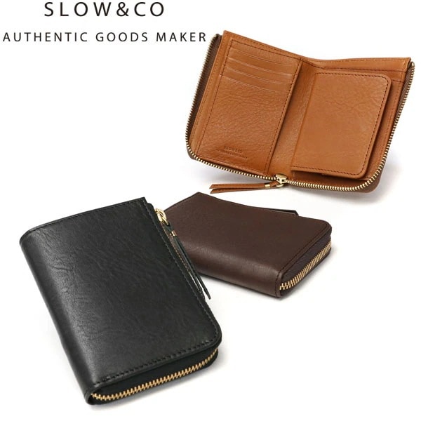二つ折り財布 bono Lzip wallet L 革 小銭入れあり 使いやすい 財布 L字ファスナー 日本製 ファスナー カード 札 コンパクト 小さめ SO857L