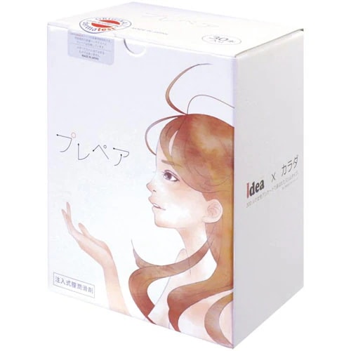 女性に優しい新感覚(*^_^*)♥ 　プレペア（３０本入り)　人の分泌液に限りなく近づけた無色透明・無味無臭の自然な潤滑ゼリーです　【CSKID】オリジナルジェルセット