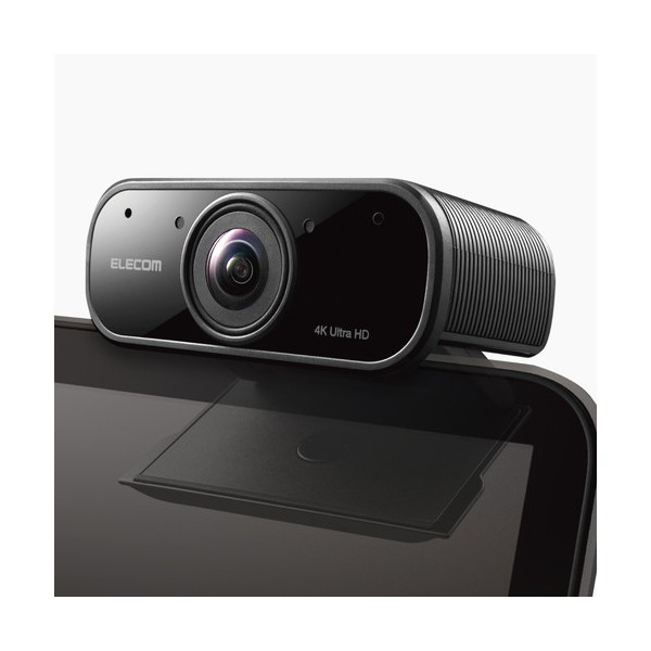 UCAM-CX80FBBK ブラック [4Kオートズーム対応Webカメラ] メーカー直送