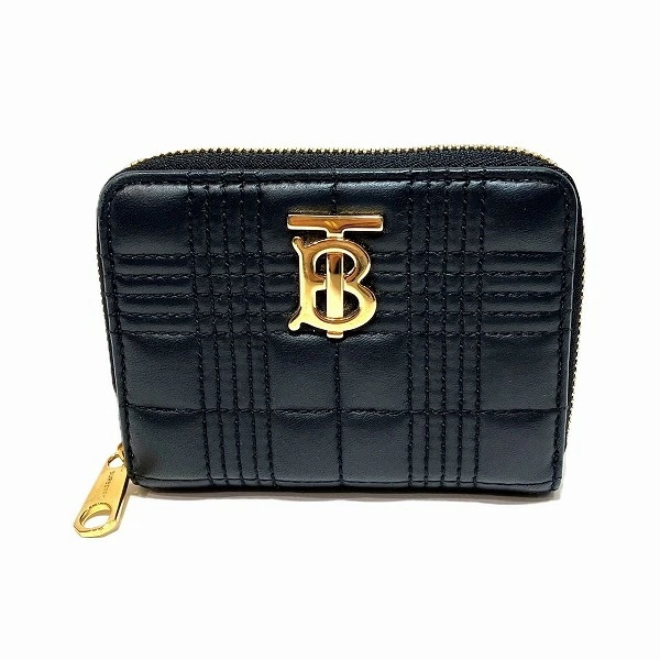バーバリー ローラキルティング ジップウォレット 8049292 カードケース 小銭入れ 【中古】