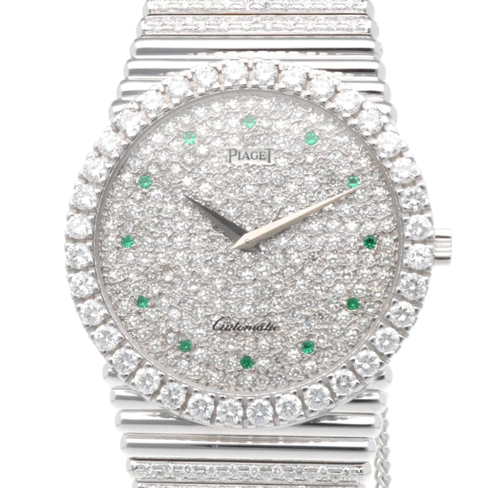ピアジェ トラディション 腕時計 18金 K18ホワイトゴールド 12336 C 505 自動巻き 1年保証 PIAGET 中古