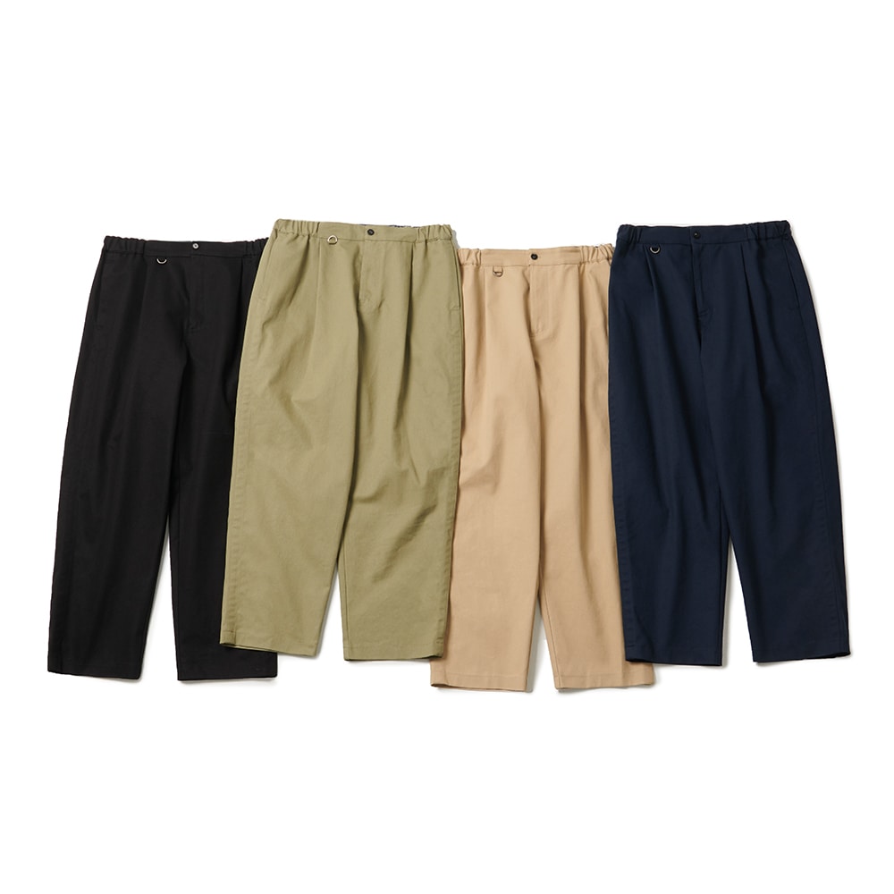 最終値下げ Pleated Ankle Chino Pants ロングパンツ 모델명:Black - flaviogimenis.com.br