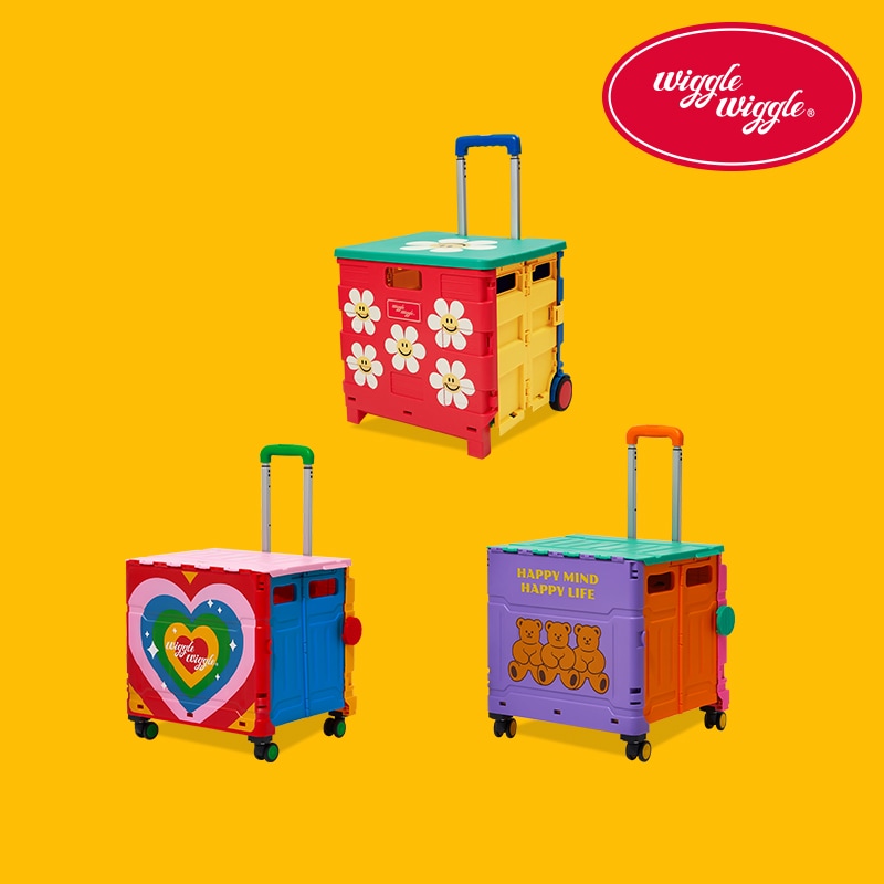 [選択1] wiggle wiggleフォールディングキャリーカート3種 #キャリーカート #フォールディングキャリーカート