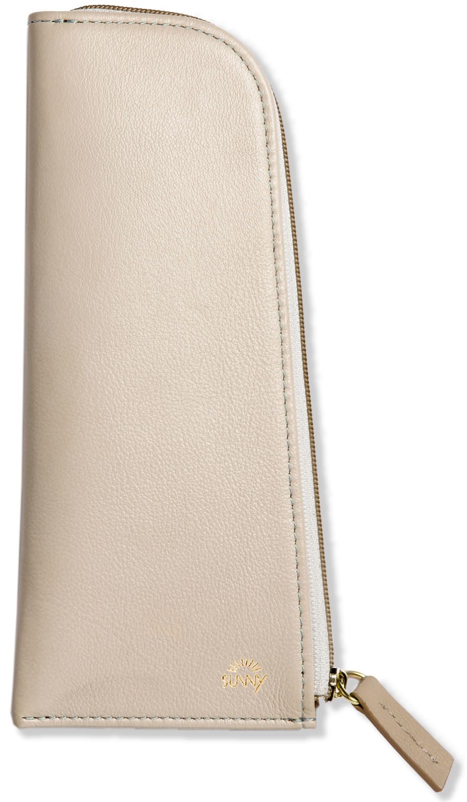 [Iroha Publishing] ペンケース いろは出版ペンケース 筆箱 本革 革製品 SUNNY FLAT PEN CASE