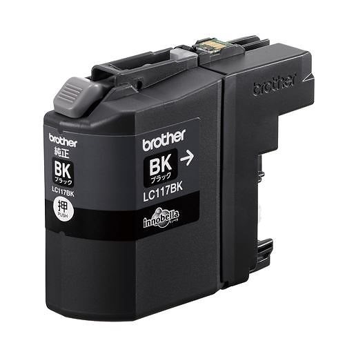 （まとめ買い）インクカートリッジ LC117BK LC117BK 00016442 [x3]