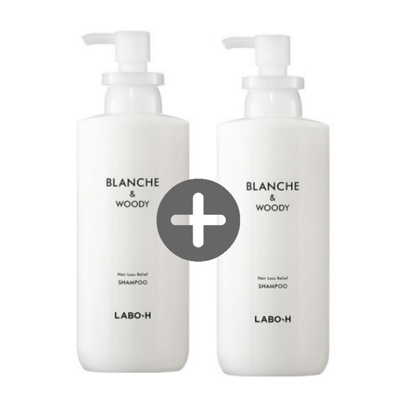 [400ml x 2個] 頭皮強化 ブランシュ&ウッディシャンプー / 韓国コスメ