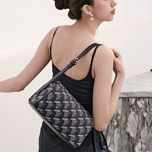 ショルダーバッグ・ポシェット [rosa.K] Tartan Drawstring Shoulder BAG _TROPICAL rosa.K(ロサケイ)のレディース ショルダーバッグ・ポシェット