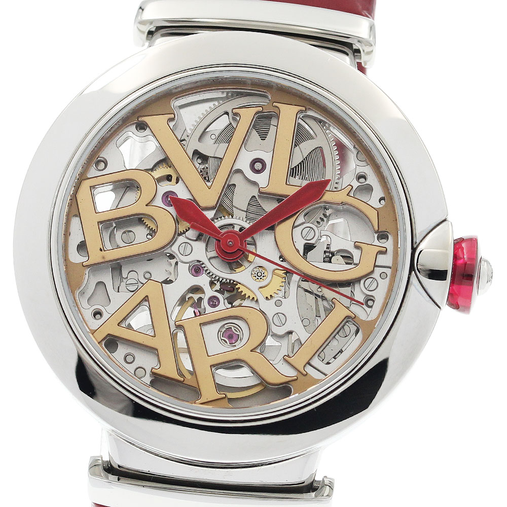 ブルガリ BVLGARI LU33S ルチェア 自動巻き レディース 美品 _938723【中古】