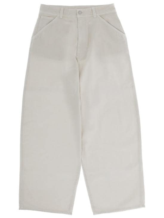LEMAIRE Women Pants PA1224 LD1066WH027 White