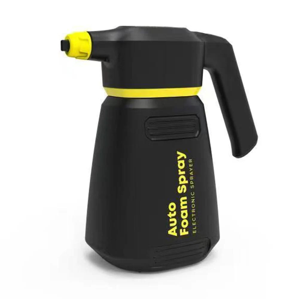 フォームキング 電動 フォームガン 自動泡噴霧器洗車 コードレス 充電式 手洗い洗車 2.0L USB Type-C タイプC 充電 ブラック