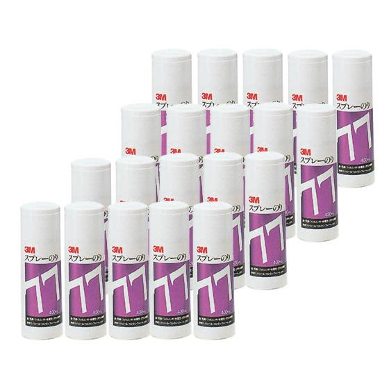 スプレーのり77 430ml 20本/S/N77 3M S/N 77 OFF
