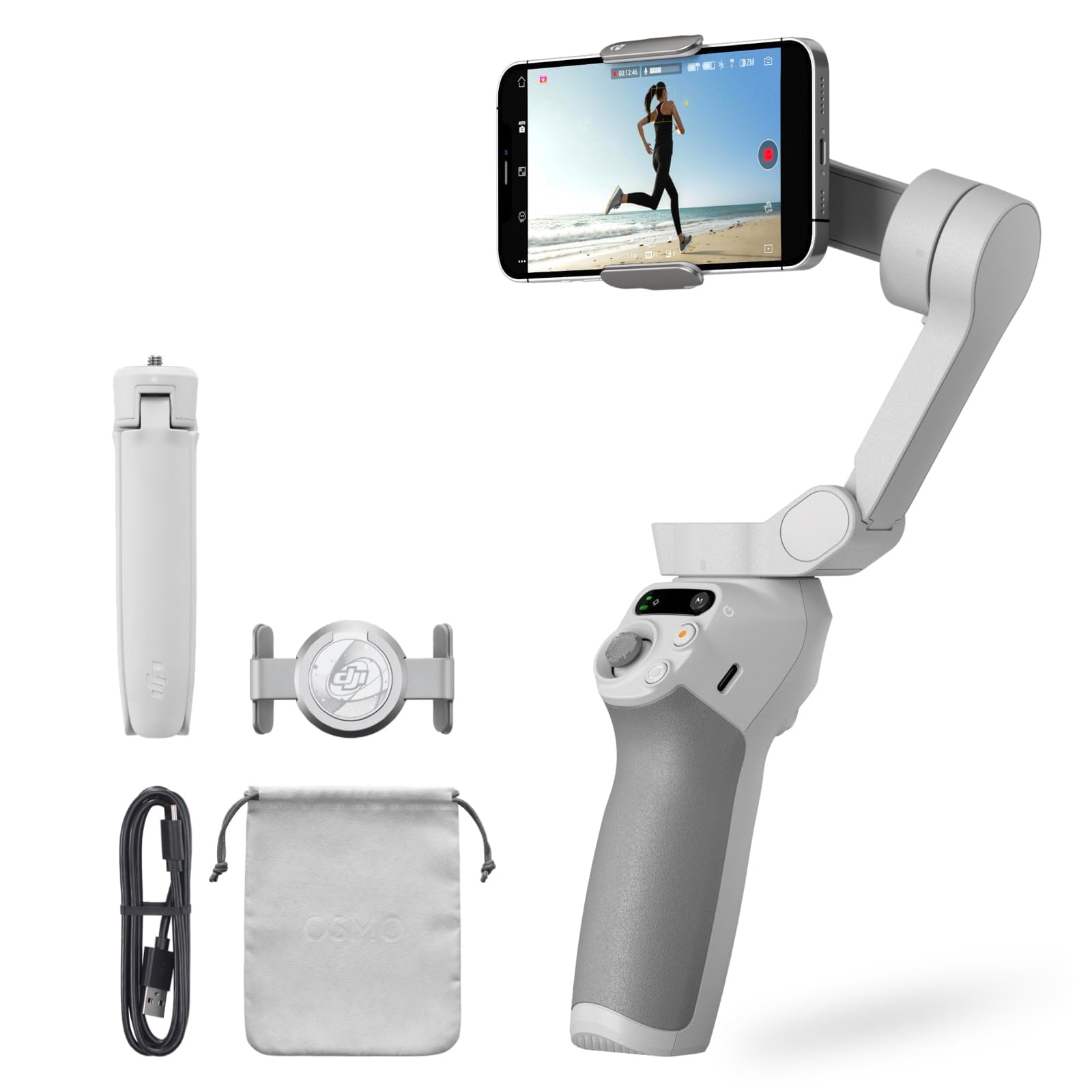 DJI スマートジンバル Osmo Mobile SE 3軸スマホジンバル ShotGuides機能搭載 Android&iPhone用 ActiveTrack 6.0搭載 Watchで遠隔操作 スマ