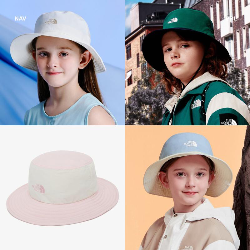 NE3HQ01 キッズ エコ メッシュ バケット ハット KIDS ECO MESH BUCKET HAT