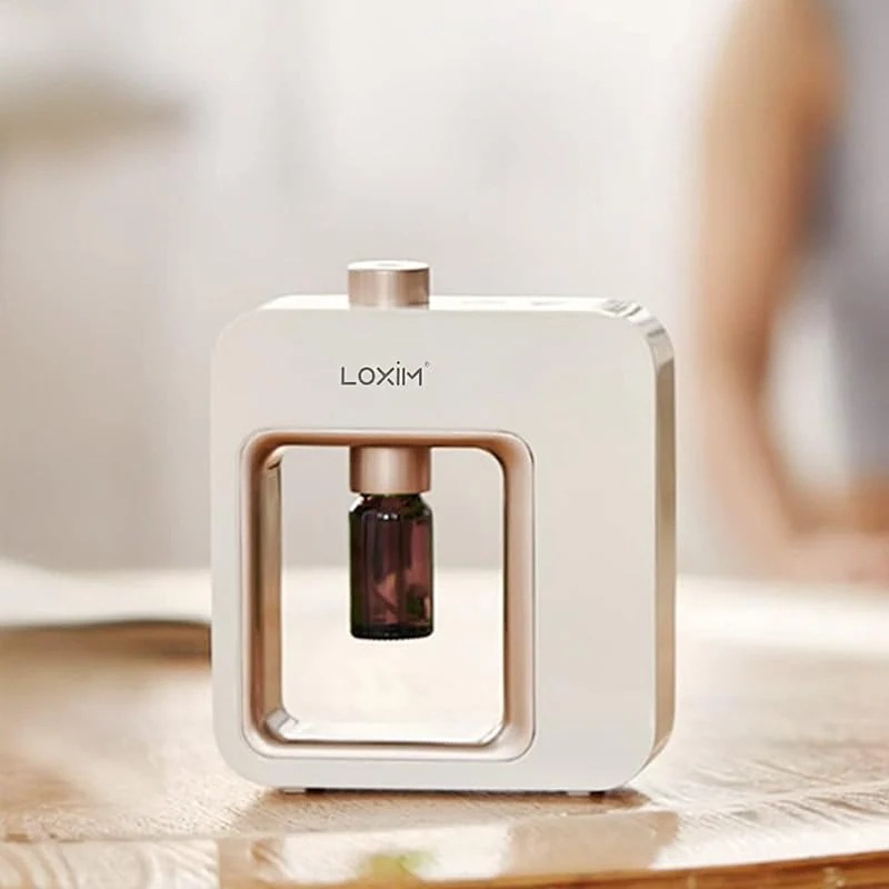 Minidiva アロマディフューザー 水使わないネブライザー式 市販アロマオイル適用 静音直接ミスト化 タイマー機能付き 卓上アロマ芳香器・芳香剤 部屋・車載・店舗・運動場人気アイム USB充電式