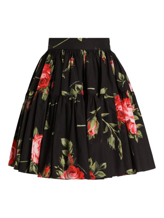 DOLCE & GABBANA Women Mid Skirts F4CB1T HS5UTHN5ZN Black