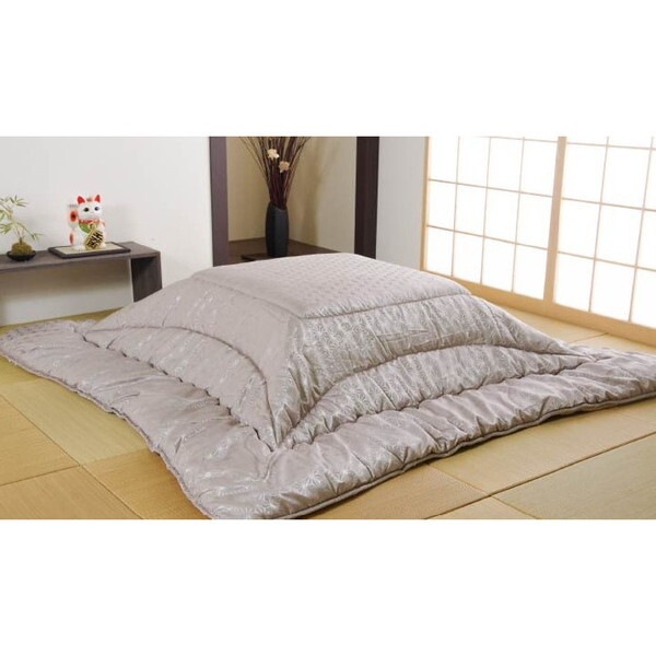 1160960210203 天舞 大判長方形(4尺) 掛 SL 205X245 銀色 こたつ布団 メーカー直送