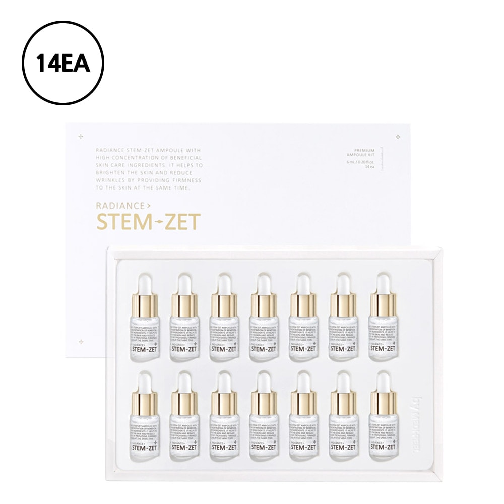 ラジアンズステムジェットプレミアムアンプルキット 1SET(6ml x 14ea) :: 有害成分