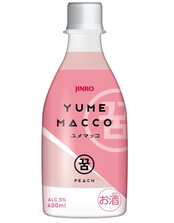 YUMEMACCO(ユメマッコ）ピーチ味 400ml 20本 マッコリ 韓国お酒　おいしい　人気