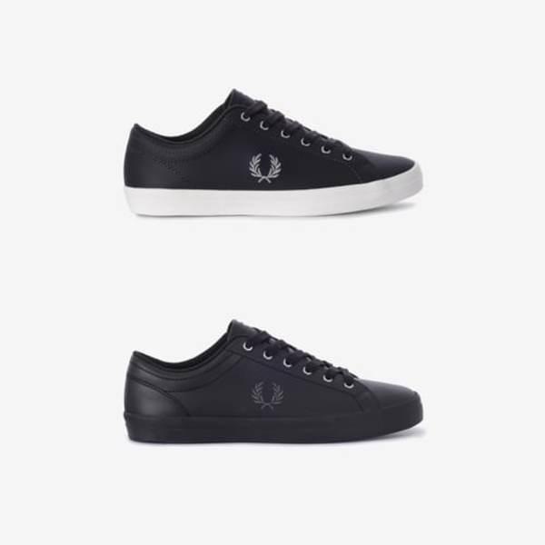[FRED PERRY] 男性用レザースニーカー ベースラインレザー (SFPM2531306)