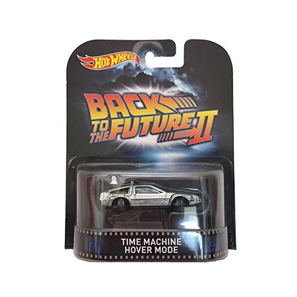 Time Machine Hover Mode Back To The Future Part II Hot Wheels 2015 Retro Series 1/64 Die Cast Vehicl