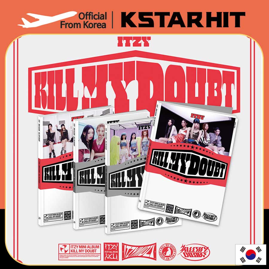 (4種セット) ITZY -7th mini album [KILL MY DOUBT] (STANDARD Ver.)