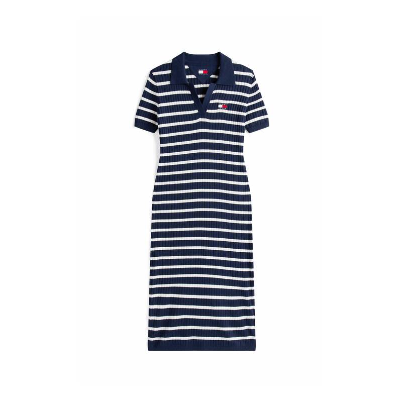 TOMMY JEANS セーターポロロングワンピース (T32G6WOP04TWT2C1G) T32G6WOP04TWT2C1G 214670