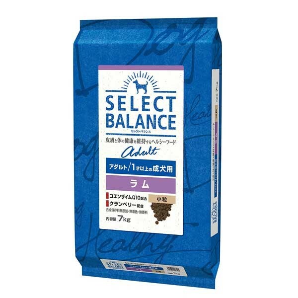 セレクトバランス アダルト ラム 小粒 １才以上の成犬用 7kg