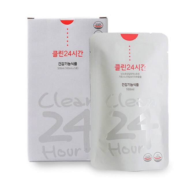 クリーン24時間炭水化物遮断ダイエット快便補助食品 100mlx5個