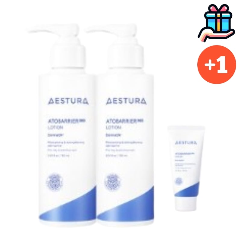 [家族ボディクリーム]アトバリア365 第2世代 ローション 150ml+150ml スキンケア 基礎化粧品 正規品 韓国コスメ 乾燥肌 水分 保湿 速吸収 ニキビ肌油水分バランス トラブル