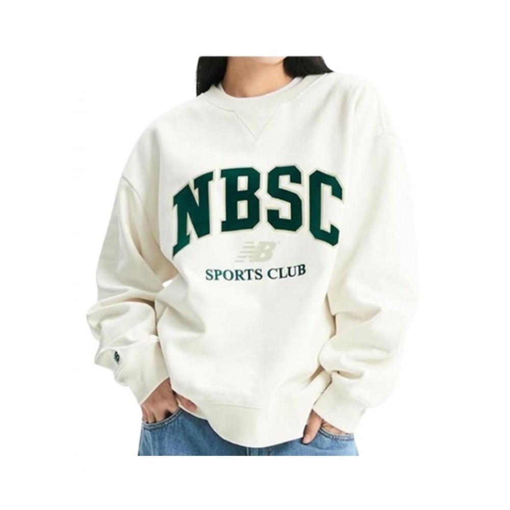 ニューバランス UNI NBSC 起毛スウェットシャツセミオーバーフィット NBNCD41823_39