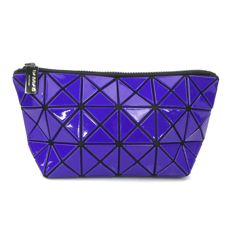 BAOBAO ISSEYMIYAKE バオバオ イッセイミヤケ ポーチ PVC パープル ユニセックス 56278j