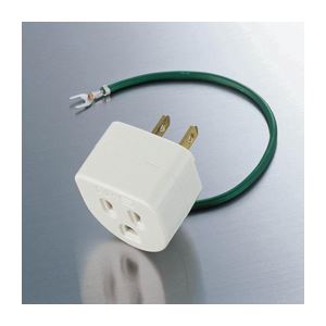 (まとめ)エレコム OA雷アダプタ T-H32N(×5セット)