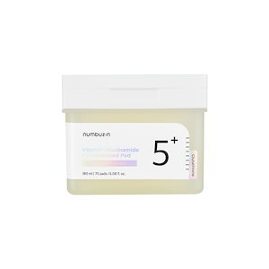 5番 グルタチオンC ビタミンナイアシンアミド 痕跡 フィルム パッド 70枚 No.5+ GlutathioneC Niacinamide Concentrated