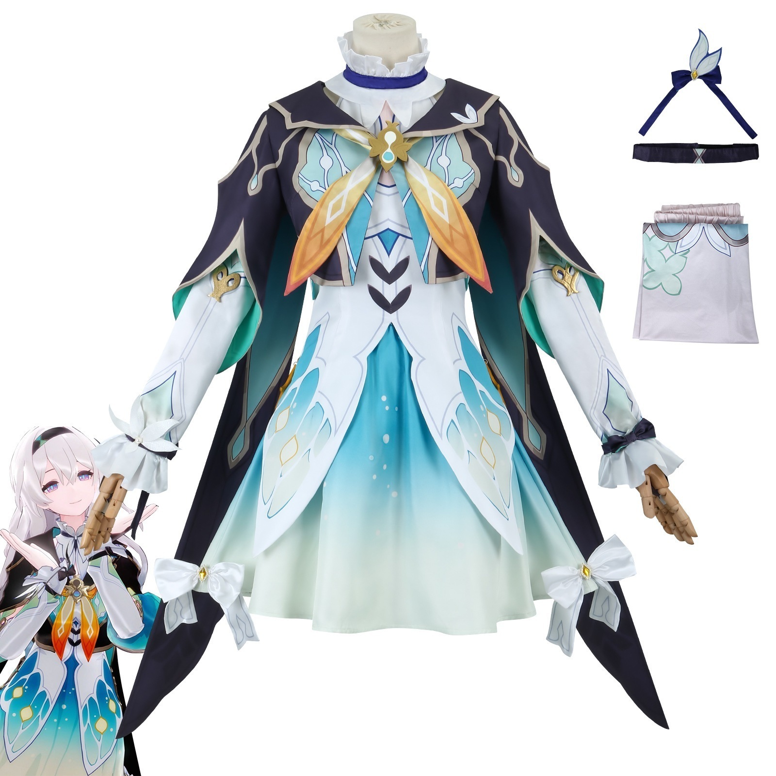 【人気爆売れ】崩壊星穹鉄道cos コスプレ コスチュームアイリス家系流蛍コスプレ にじげんゲームアニメコスプレ