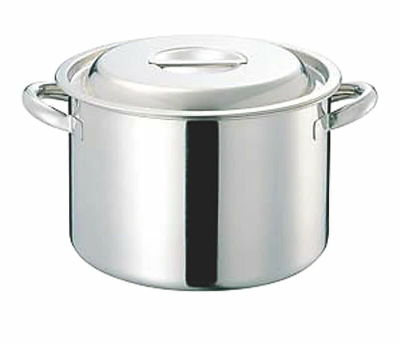 大屋金属 CLO 電磁モリブデン半寸胴鍋（目盛付） 33cm