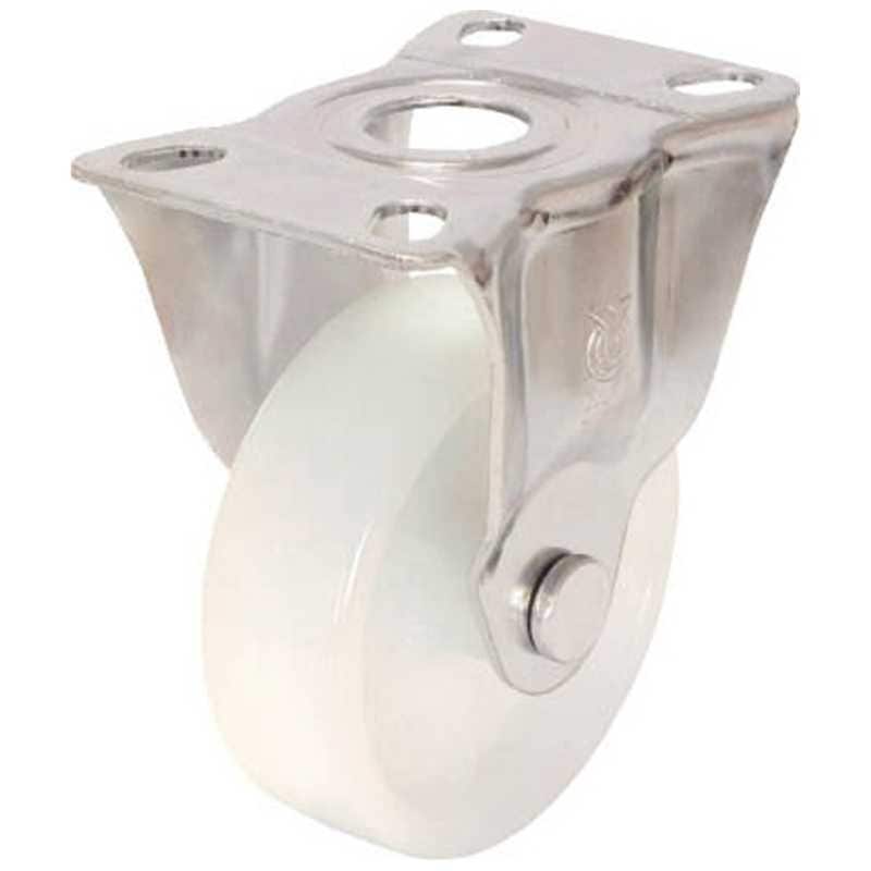 ユーエイキャスター　キャスターステンレス製固定車 150径ナイロン車輪　SUSNK2150