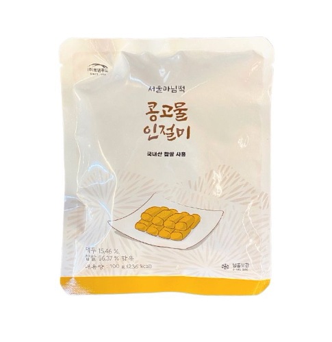 【業務用】冷凍 きな粉インジョルミ 100g ×30個(1ケース)　韓国餅　トック　伝統餅　おもち　おやつ きな粉餅　韓国食品 9,936円