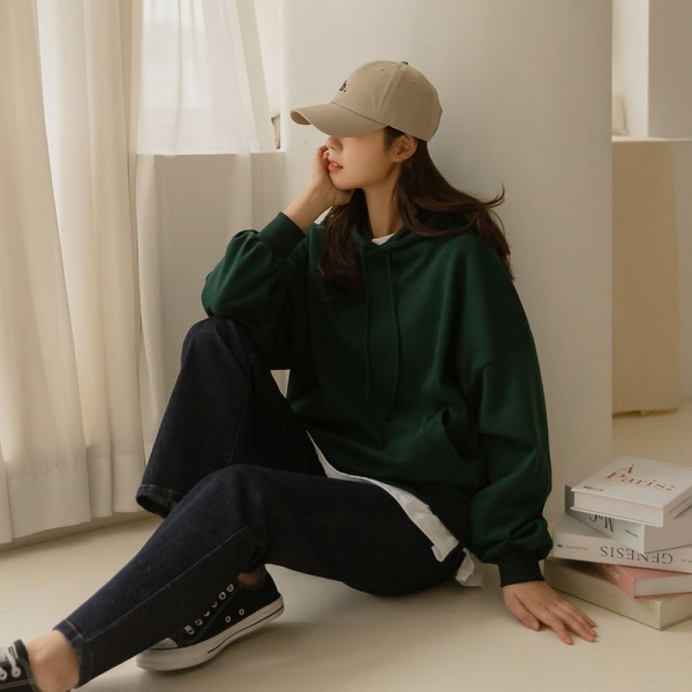 [ELYSIA] オシインナーレイヤードパーカー