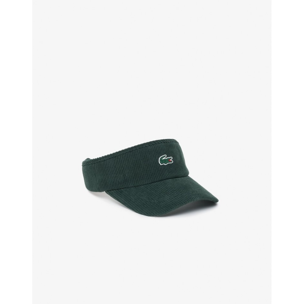 ラコステユニバーサルゴルフコーデュロイサンバイザー RK345E-54N YZP