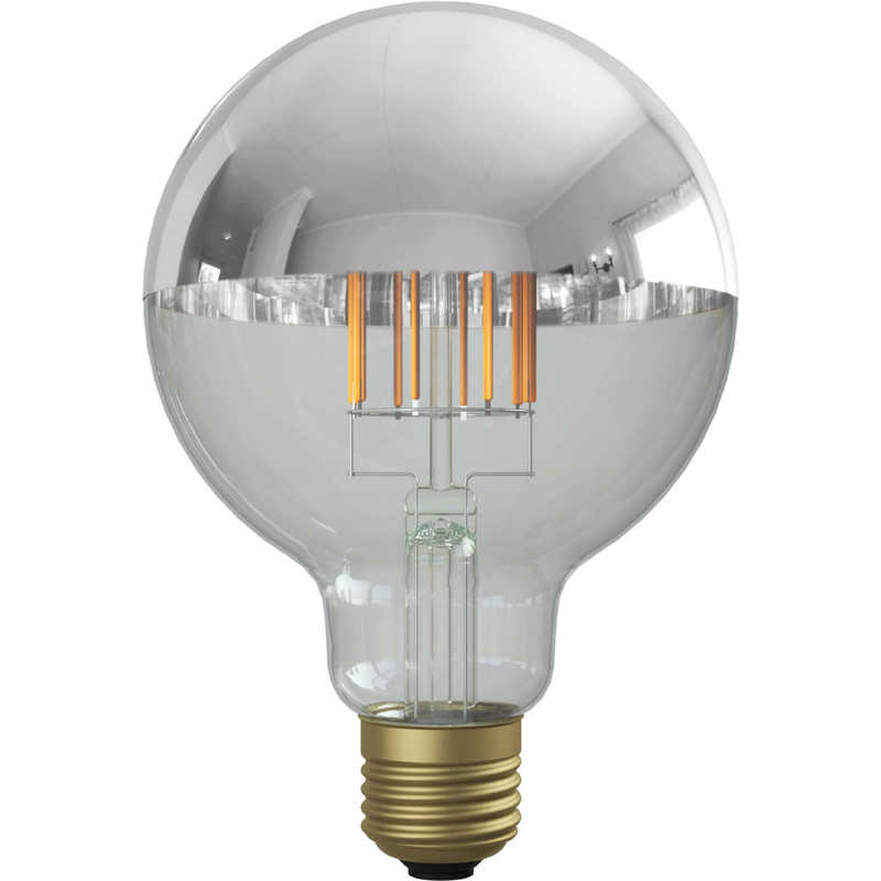 ビートソニック　フィラメントLED電球 Siphon ボール95 Tミラー Silver Siphon [E26 /ボール電球形 /電球色 /1個 /全方向タイプ]　LDF36D