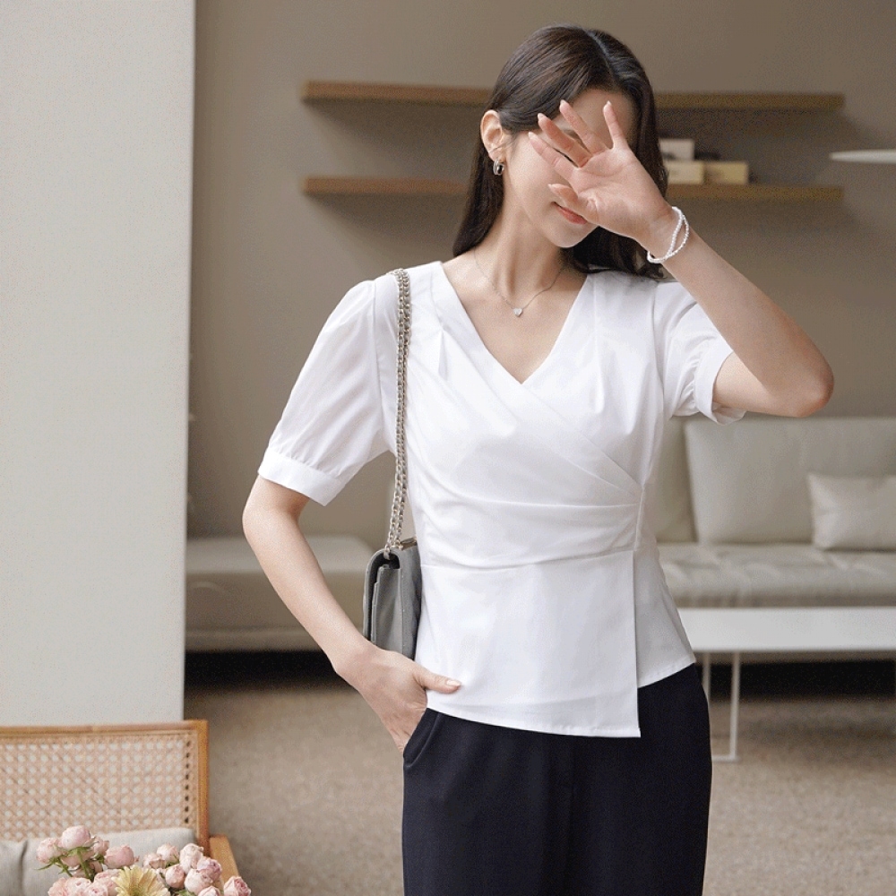 クリック&ファニー ペルラ シェアリングブラウス[S,Mサイズ]