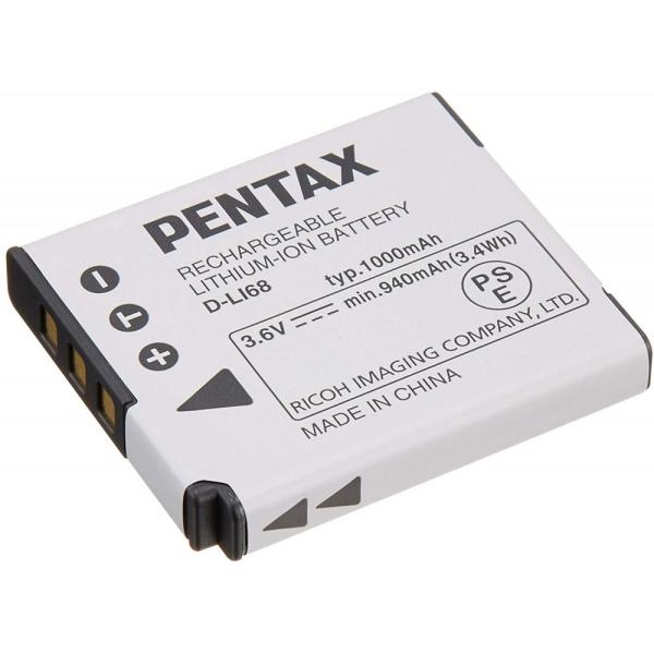 【中古】ペンタックス PENTAX リチウムイオンバッテリー D-LI68カメラ用バッテリー
