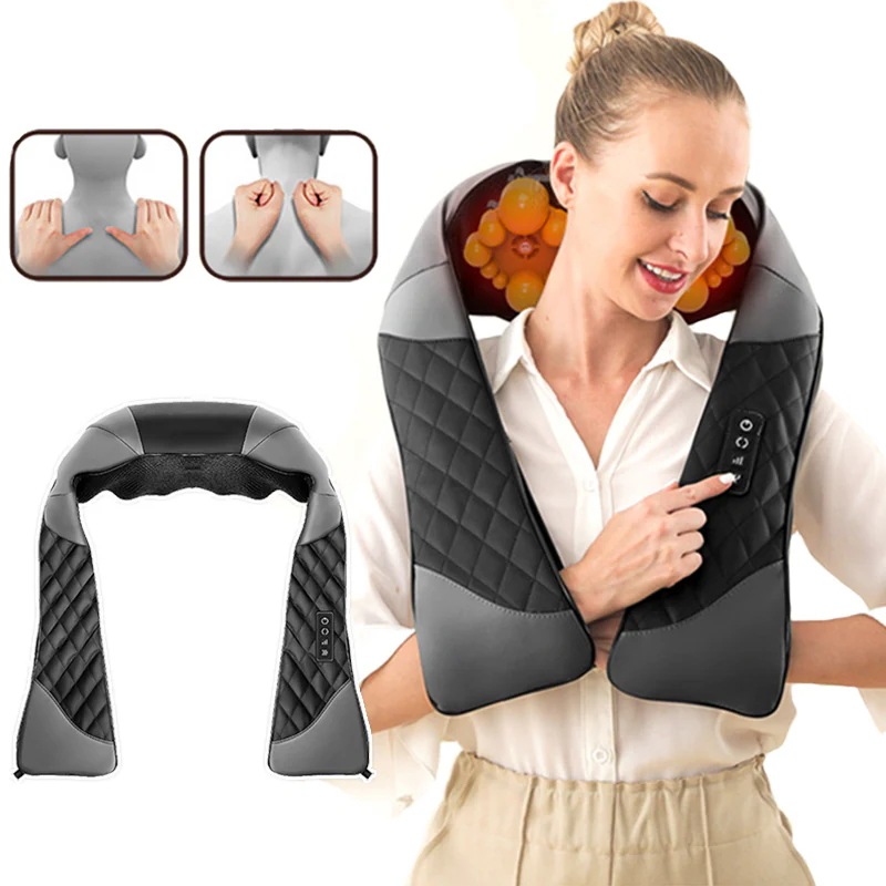 首 背中 腰 肩こり 温熱療法 Cloudsweet肩もみ 車載家庭用 マッサージ 太もも マッサージ器 ストレス解消